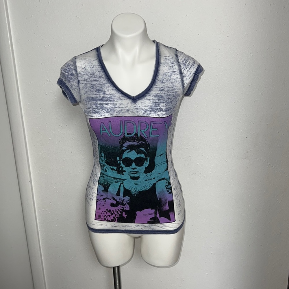 Audrey Hepburn Tee Sz S